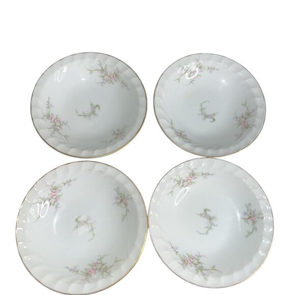 Vintage Royal Jackson Sandra Fine China Platter and Bowl Set of 8 Pieces - Picture 5 of 7